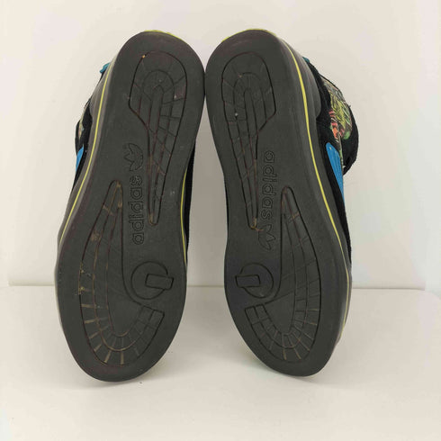 アディダス adidas 80S CASSIS カシス 総柄 キャンバス ハイカット スニーカー レディース US:6.5